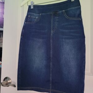Women's Blue Halara Denim Skirt S